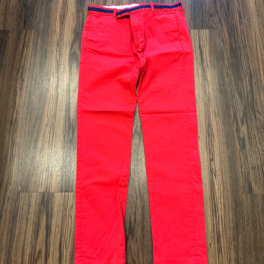 Men’s GFORE Red golf pant Size 32 Waist